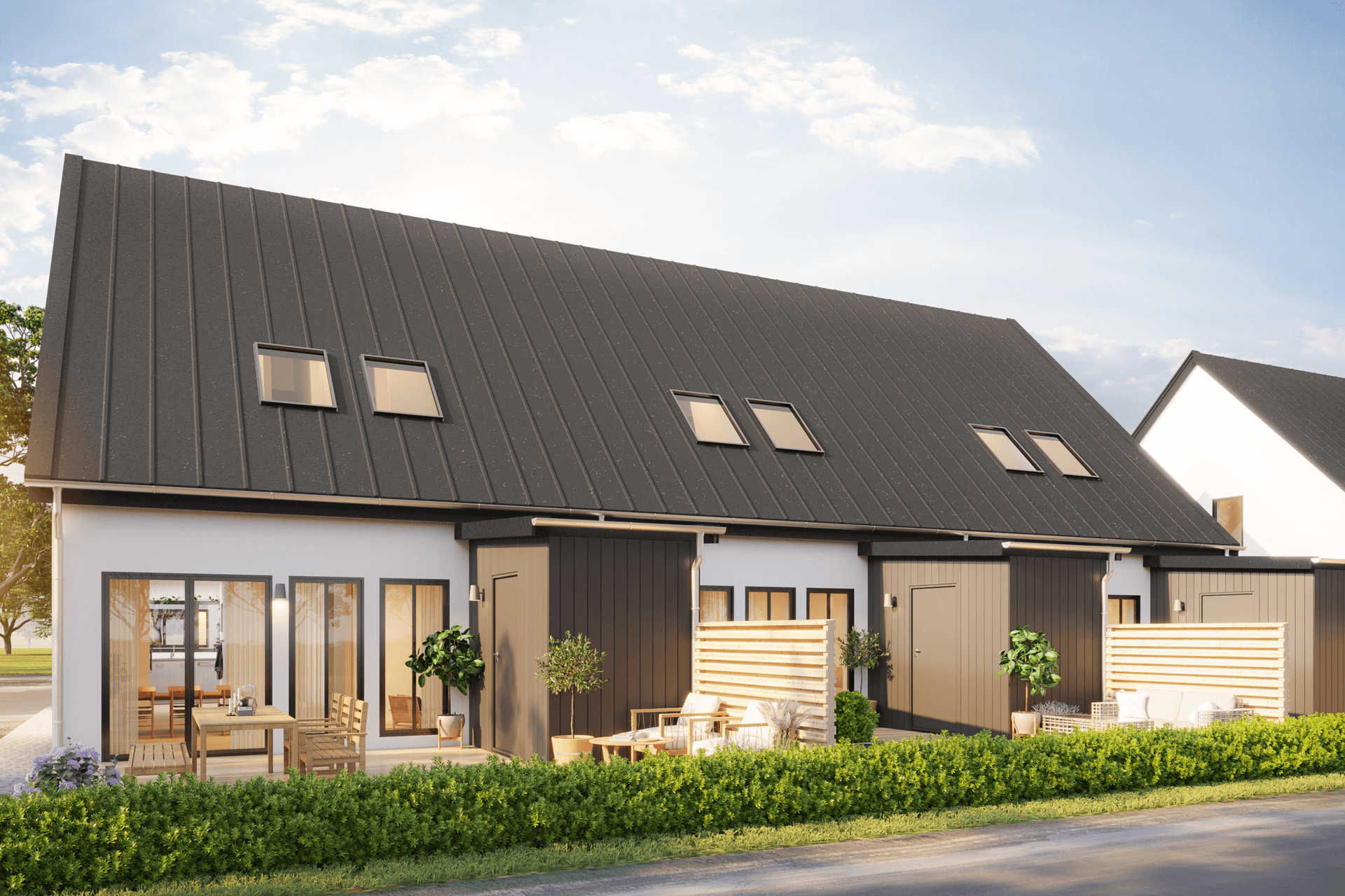 Översiktsbild på byggnadsprojekt från weconstruction