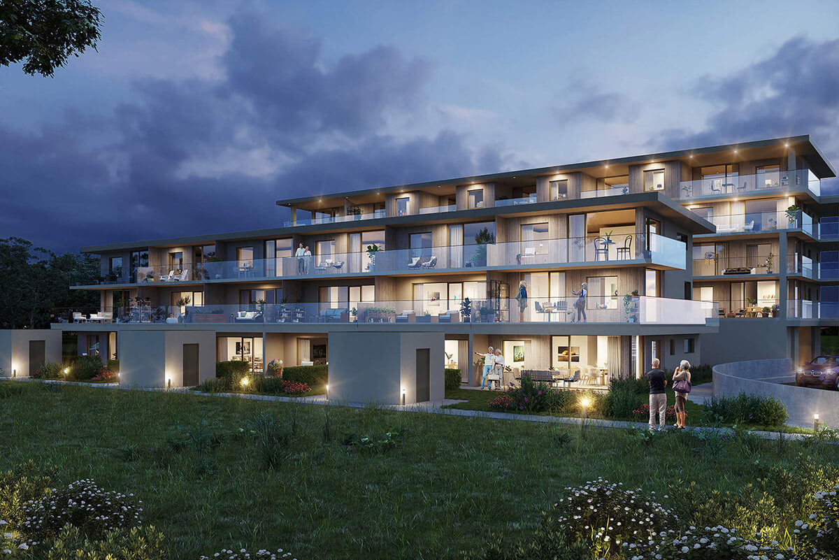 Översiktsbild på byggnadsprojekt från weconstruction